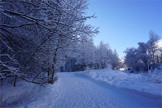 boucle de Valloire aux verneys en hiver - Alice Niquet