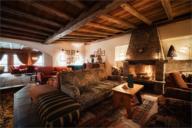 Lounge cheminée_Bar du Blizzard - Yann Allègre