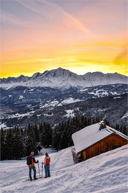Coucher du soleil sur la boucle des Charnes - © Xavier et Caroline