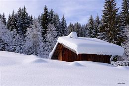Chalet sur la boucle raquette de Cornillon - © Anthony Blondet