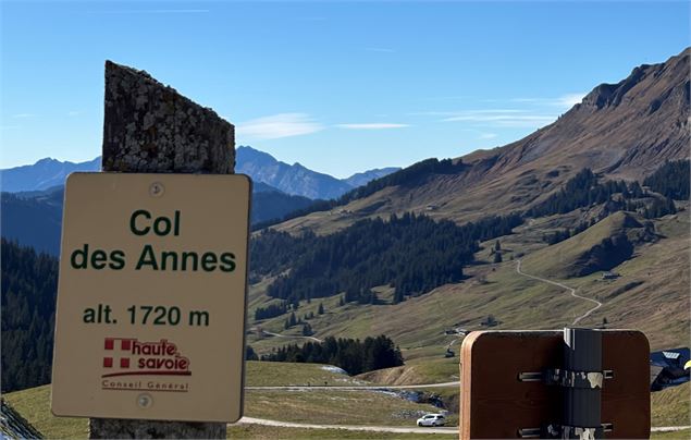 Col des Annes - Office de Tourisme du Val d'Arly