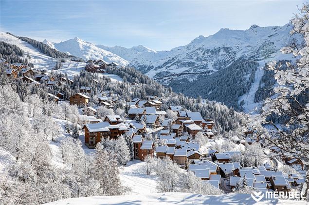 Vue sur fond de vallée depuis Morel - Sylvain Aymoz Méribel Tourisme