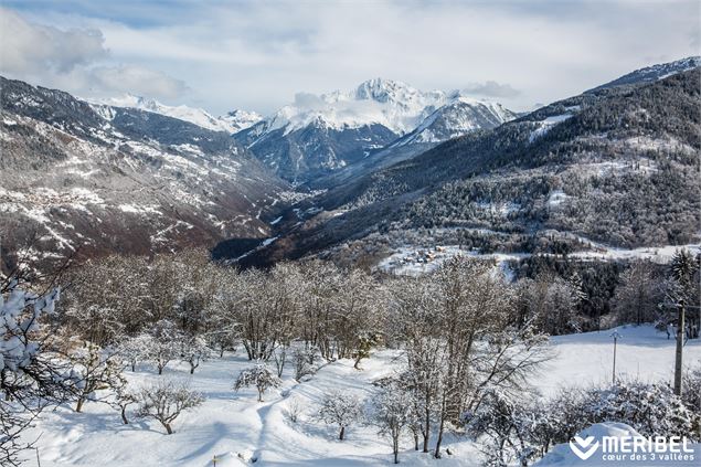 Vue depuis le villard - Méribel Tourisme