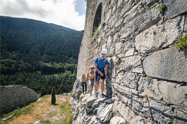 Via ferrata du Diable Les angelots à Aussois - Auvergne Rhone Alpes Tourisme Tristan Shu