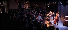 vue de l'auditorium pendant un concert