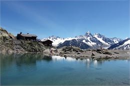Refuge du lac Blanc - @ Savoie Mont Blanc Boileau
