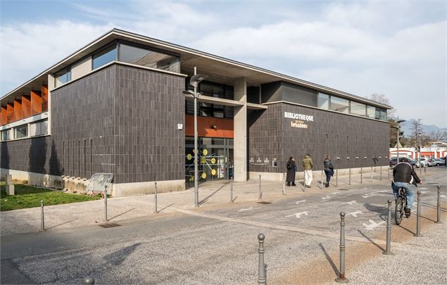 Bibliothèque Georges Brassens à Chambéry - Didier Gourbin / Grand Chambéry