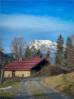 Sentier du Crey Les Contamines Montjoie