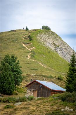 Partie finale de l'ascension du Mont Truc - Les Contamines Tourisme