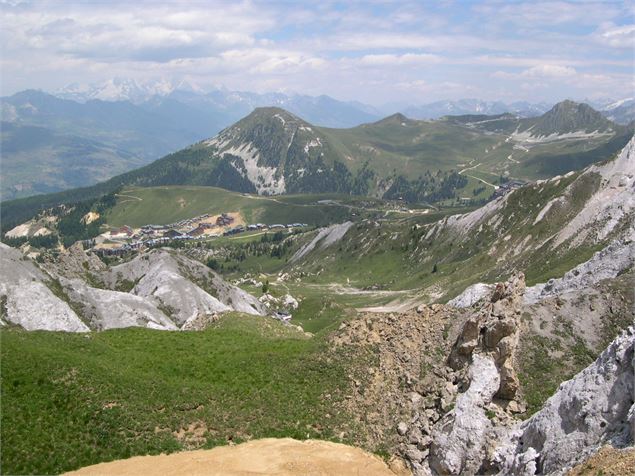 Vue depuis le sentier panoramique et thématique de la Grande Rochette - Roland Côte