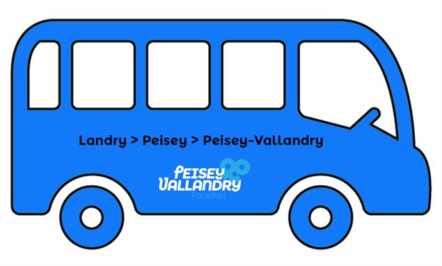 Ligne navette Landry > Vallandry > Plan-Peisey