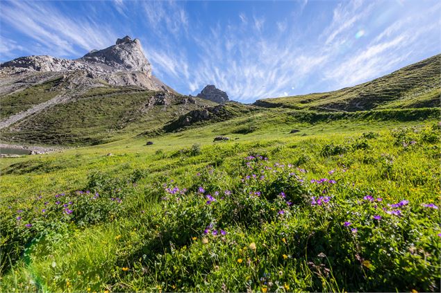 Tour des lacs retour par la combe de l'aiguille Noire - Thibaut Blais / Valloire Tourisme