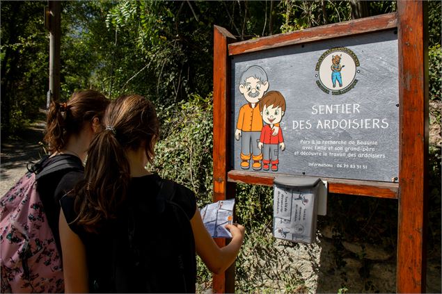 Début du sentier - OTI montagnicimes