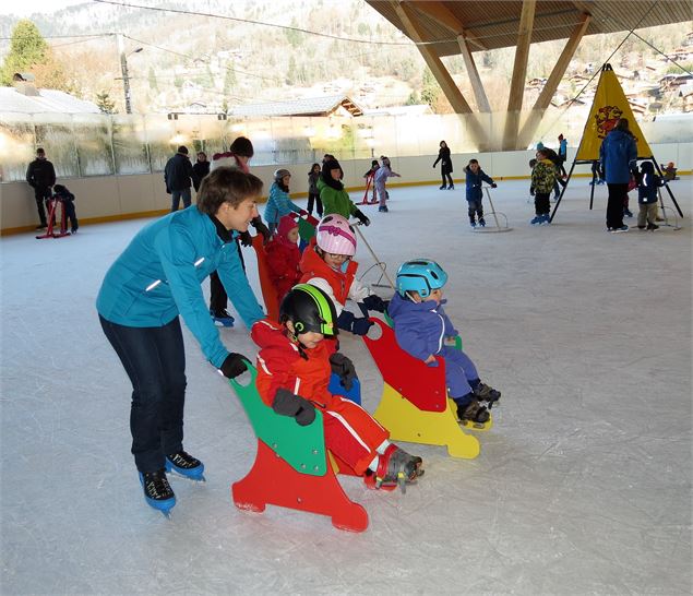 Jardin de glace à la Patinoire de Samoëns