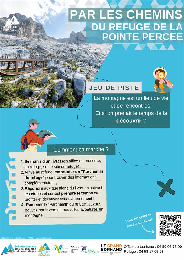 Affiche Jeu de piste Gramusset - FFCAM