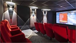 Salle de cinéma 14 personnes - Privatisation réunion - Résidence Et Hôtel Alexane - Samoens Alpes de