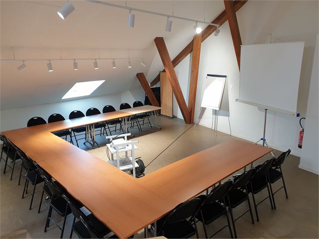 salle d'animation du Musée de la vigne et du vin de Savoie - Montmélian - Musée de la vigne et du vi