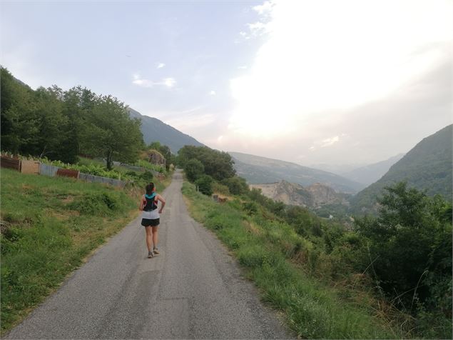 Sur la route Napoléon - La Plagne Vallée