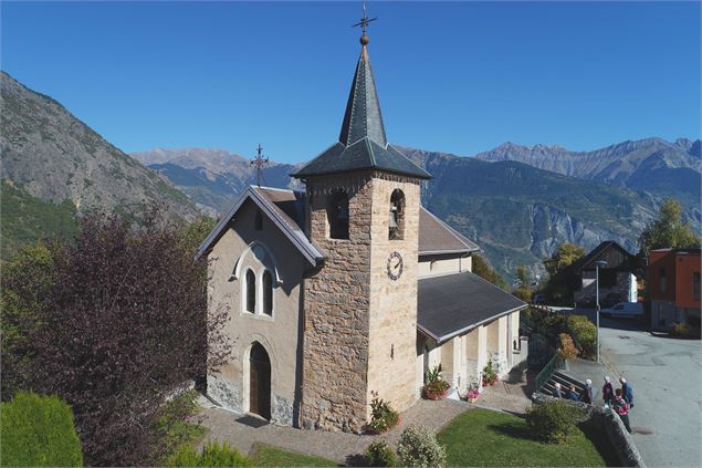 eglise de st pancrace - Vincent Jacques-Drone de regard