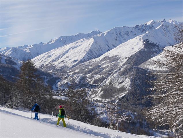 itinéraire de randonnées raquettes Les Balcons de Valloire - Xavier AURY / Valloire Tourisme
