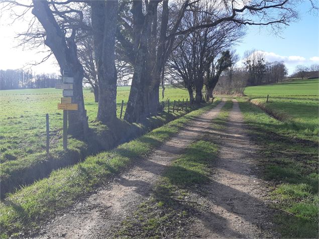 Etang des Baisses et ferme de Bévey - scalland