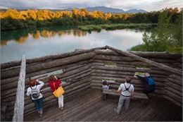 Itinéraire pédestre : Delta de la Dranse : une histoire au fil de l'eau