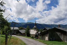 Chantemerle, sur les hauteurs de Samoëns