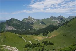 Le Haut Fleury depuis Roche-Pallud, Sommand