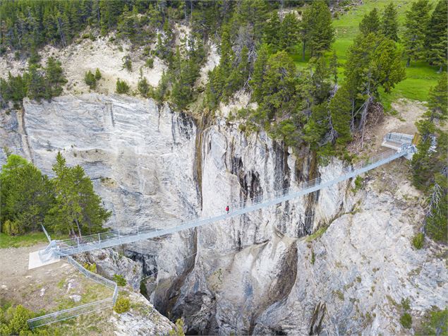 Passerelle himalayenne de Val Cenis Bramans - D. Cuvelier - OT HMV