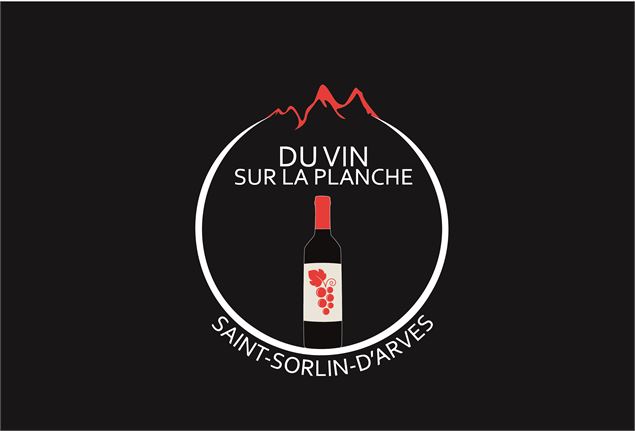 Logo - Du vin sur la planche