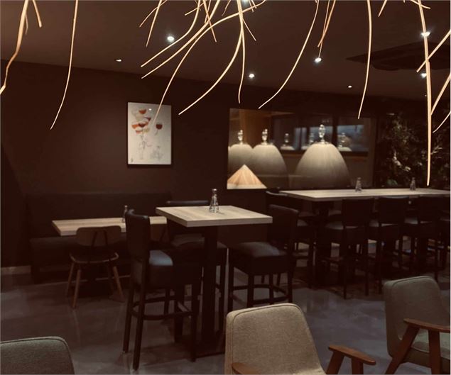 Intérieur du bar à vin - Les vignes du paradis
