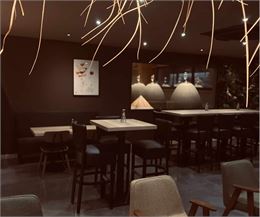 Intérieur du bar à vin - Les vignes du paradis