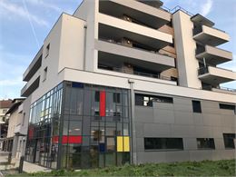 Bâtiment de la médiathèque de la Prairie - Médiathèques d'Annecy