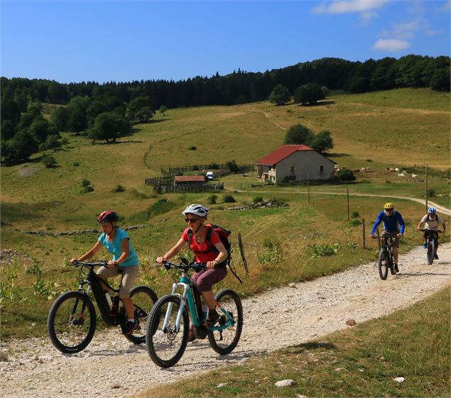 Circuit VTT 13 les Plans d'Hotonnes Plateau de Retord - Bugey Sud - ©Emmanuelle Bebi