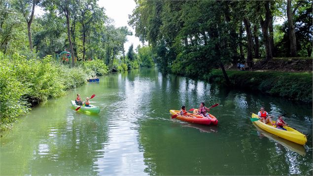 Location de Canoë et Paddle_Thoissey - Parc Aventure Thoissey