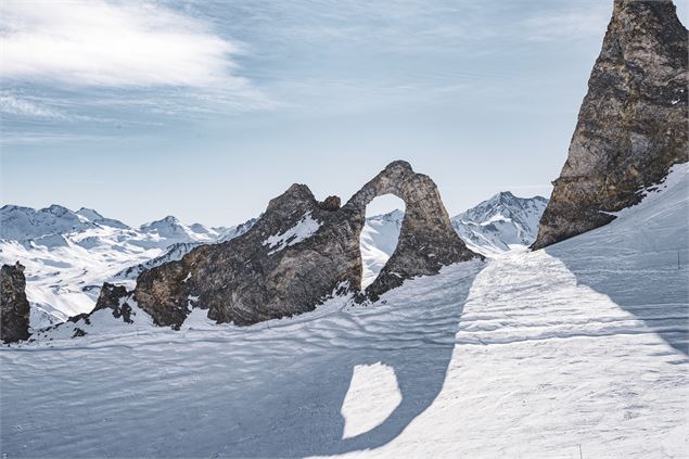 Aiguille percée - Val d'Isère Téléphériques / Maxime Bouclier