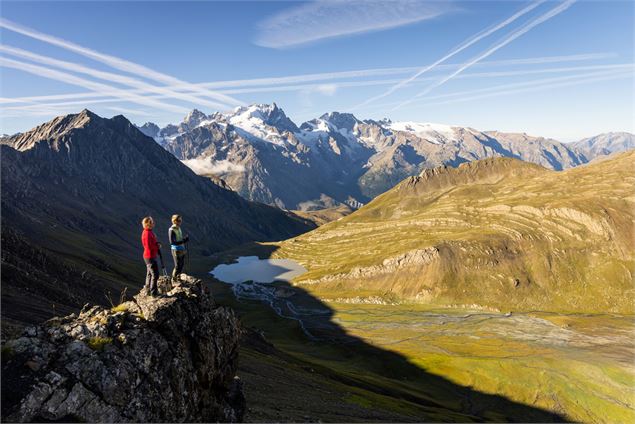 Paysage tour des Aiguilles d'Arves. - Thibaut.Blais