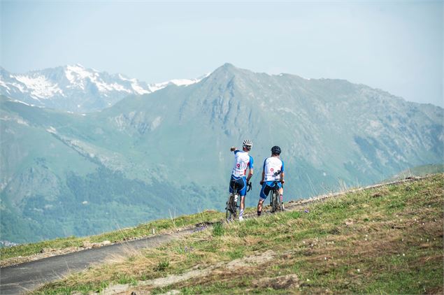 cyclistes val thorens - OT Les Menuires