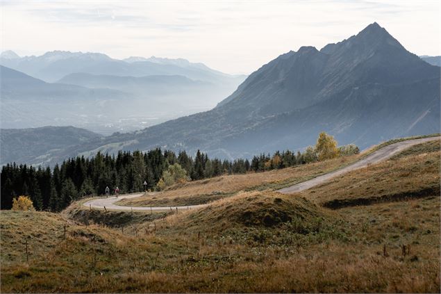 Vue sur la Belle Etoile depuis l'Arpettaz - Vojo