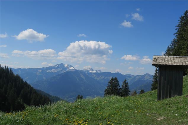 Chalet du col de Plan Champ - Victor Demilly / Vallée d'Aulps Tourisme