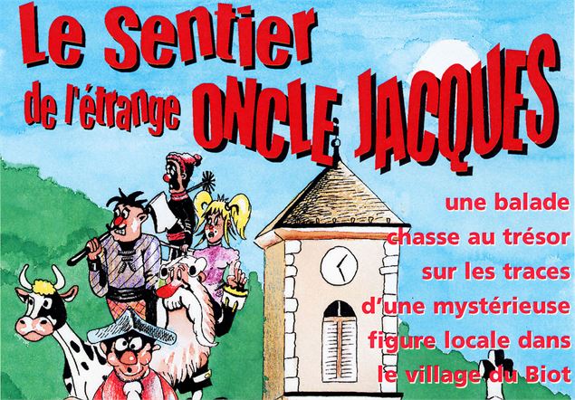 Le sentier de l'étrange oncle Jacques - OT Vallée d'Aulps