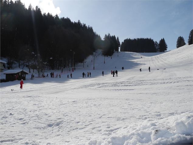 piste bleue - Office de Tourisme des Alpes du Léman