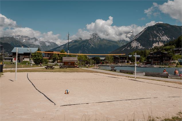 beach volley courchevel - courchevel tourisme