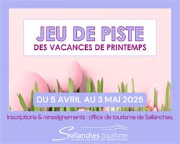 Jeu de piste des vacances de printemps_Sallanches - Sallanches Tourisme