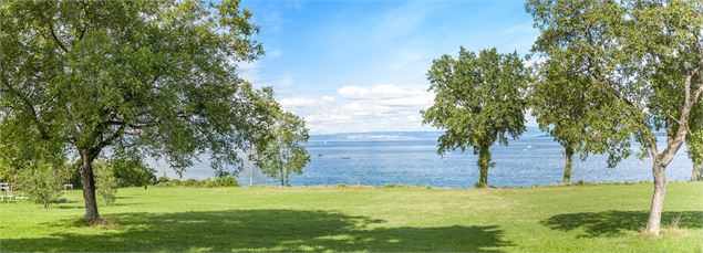 Vue depuis le parc du Pré Cottin - Destination Léman - C.Haas