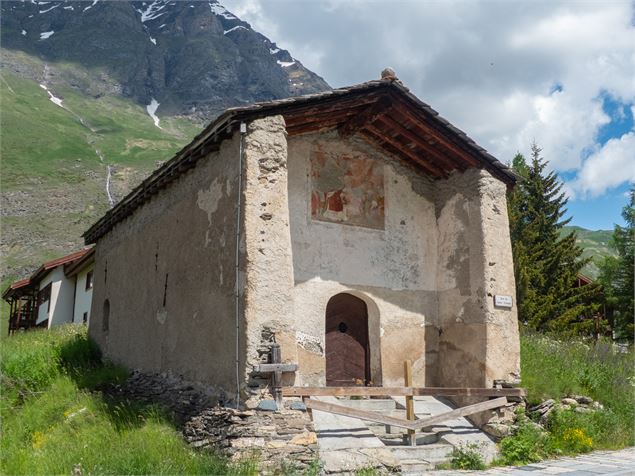 Chapelle Saint Etienne à Bessans en été - B.Filliol-OT HMV