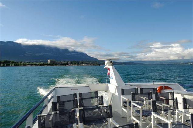 Navigation sur le lac du bourget - Lansard - OT Aix