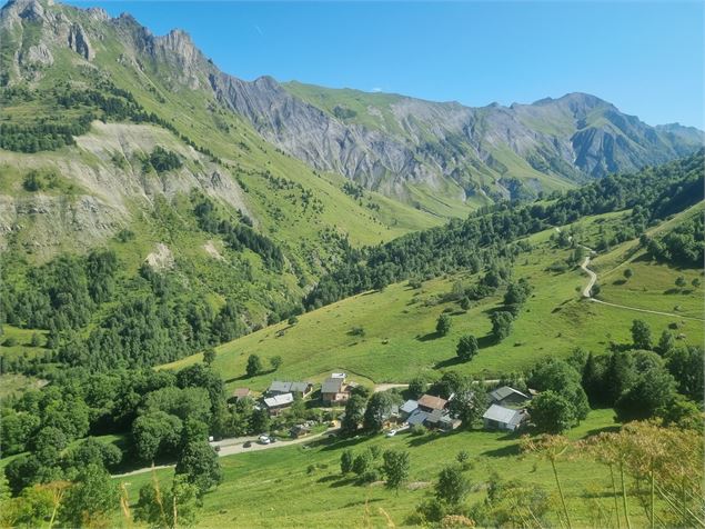 Vue depuis le sentier - Coeur de Tarentaise Tourisme