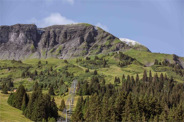 Itinéraire rando crêtes de Rochebrune_Megève
