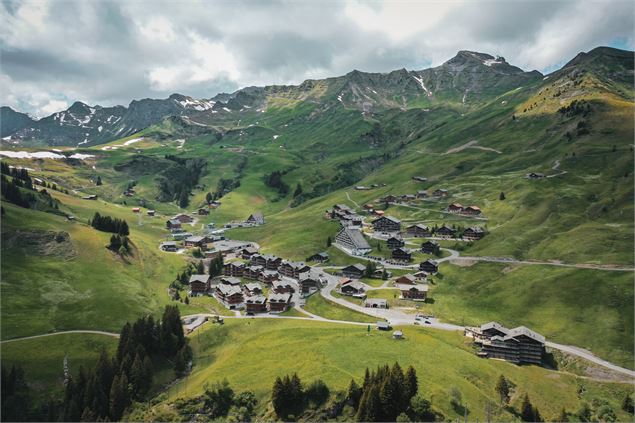 Parcours trail 28 rouge : Pas de Croisette_Val-d'Illiez